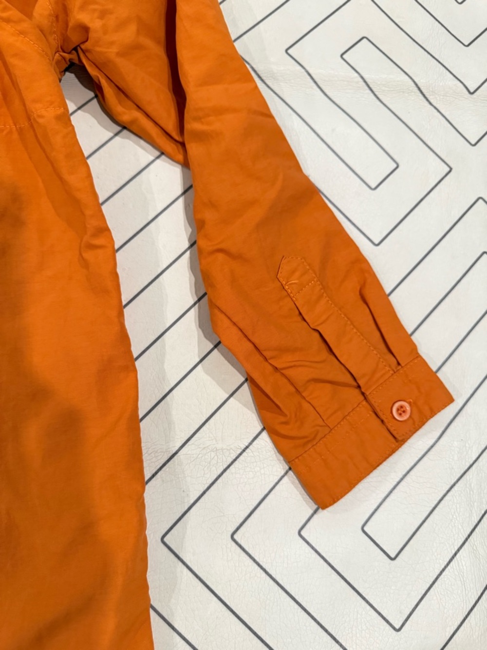 Blue Quail Burnt Orange Ranch Button Down - Picture 13 of 14